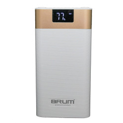 Універсальна мобільна батарея BRUM - BP006 16000 мАч (White)