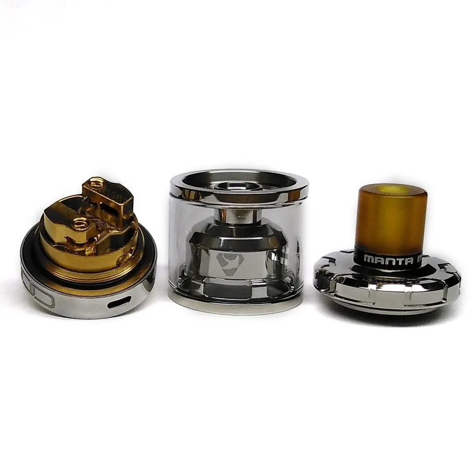 Advken - Manta MTL RTA (Сріблястий) Фото-3