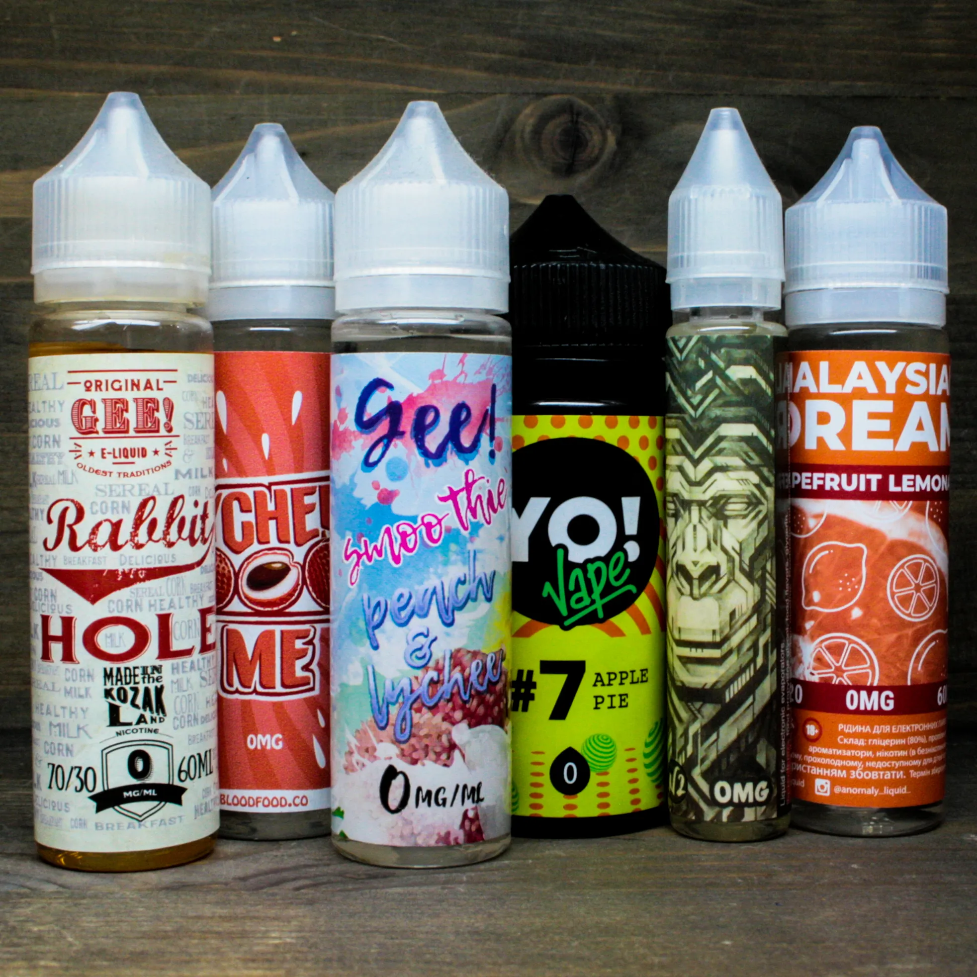 Рідина з нікотином та без нікотину Фото-2