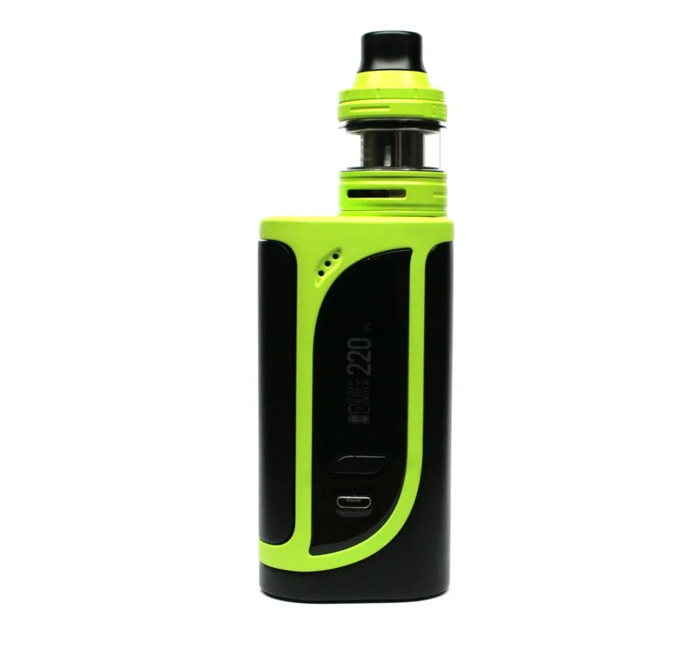 Eleaf - iKonn 220W TC Mod with ELLO Kit (Сріблястий/Чорний) Фото-2