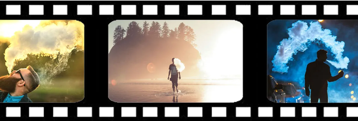 Новая тенденция в мире вейпинга - сценический вейпинг