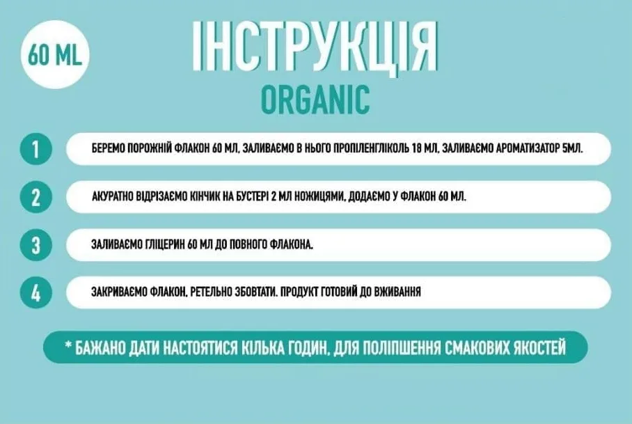 Vape Mix Kit - Raspberry Blueberry 60 ml 3 mg