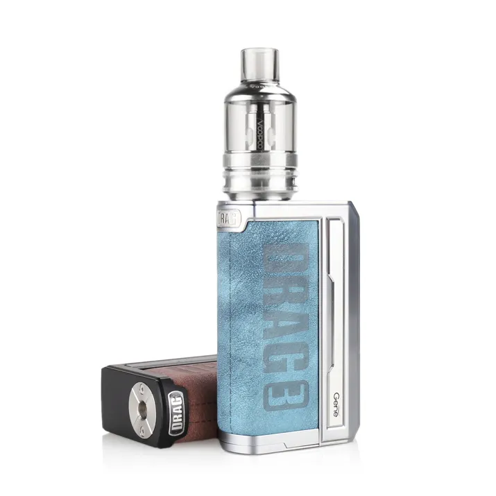 Voopoo - Drag 3 with TPP Tank Kit (Prussian Blue) Фото-4