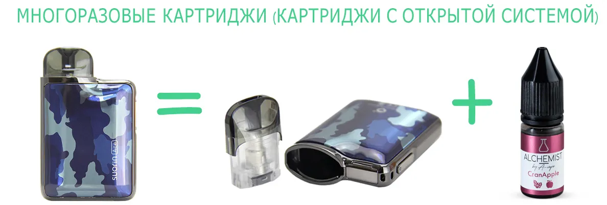 Преимущества многоразовых картриджей для POD систем Фото-3