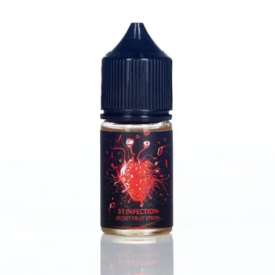 Рідина для електронних сигарет на основі сольового нікотину Black Triangle Salt - Secret Fruit Strain S1 Infection 30 ml 45 mg - фото 1