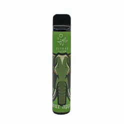Одноразовый под Elf Bar - Lux 1500 (Sour Apple) 1500mAh 50mg