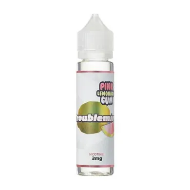 Рідина для електронних сигарет Frisco Vapor - Troublemint Pink Lemonade Gum 60 ml 3 mg - фото 1