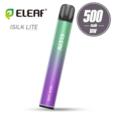 Pod система Eleaf - ISILK Lite Pod Kit 500mAh (Green Purple) - фото 1