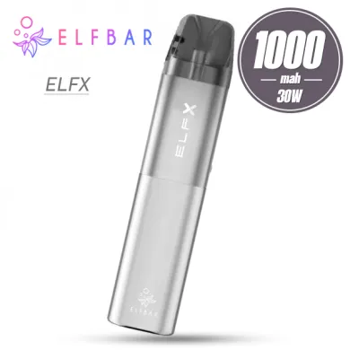 Pod система Elf Bar - ELFX 1000mah (Silver) - фото 1