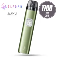 Pod система Elf Bar - ELFX 2 Refillable Pod Kit 1700mah (Mint Green)