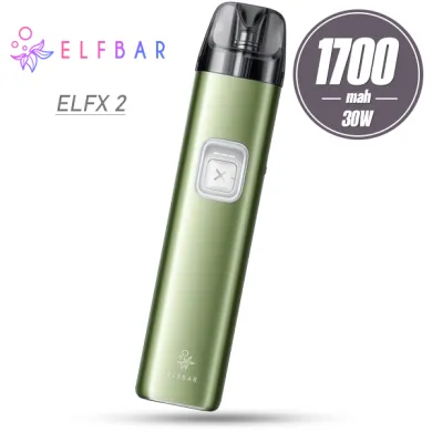 Pod система Elf Bar - ELFX 2 Refillable Pod Kit 1700mah (Mint Green) - фото 1