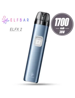Pod система Elf Bar - ELFX 2 Refillable Pod Kit 1700mah (Ocean Blue)
