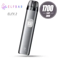 Pod система Elf Bar - ELFX 2 Refillable Pod Kit 1700mah (Space Grey)