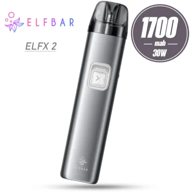 Pod система Elf Bar - ELFX 2 Refillable Pod Kit 1700mah (Space Grey) - фото 1