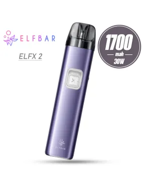 Pod система Elf Bar - ELFX 2 Refillable Pod Kit 1700mah (Velvet Purple)