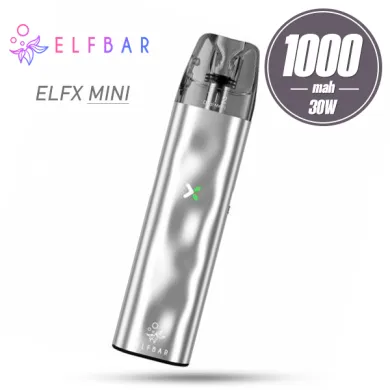 Pod система Elf Bar - ELFX Mini Pod Kit 1000mah (Silver) - фото 1