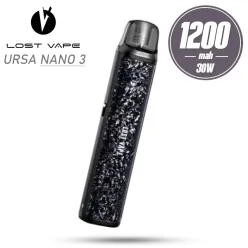 Под система Lost Vape - Ursa Nano 3 Pod Kit 1200mah (Glacial Black)