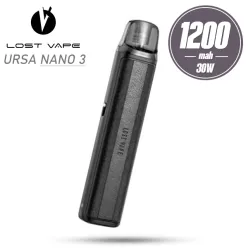 Под система Lost Vape - Ursa Nano 3 Pod Kit 1200mah (Twill Black)