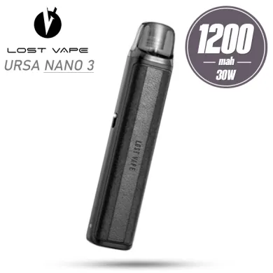 Pod система Lost Vape - Ursa Nano 3 Pod Kit 1200mah (Twill Black) - фото 1