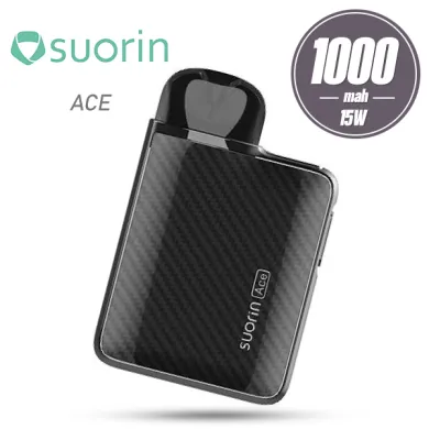 Pod система Suorin - ACE Pod Kit 1000mah (Black) - фото 1