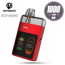 Pod система Vaporesso - ECO NANO Pro Pod Kit 1000mah (Coral Red)