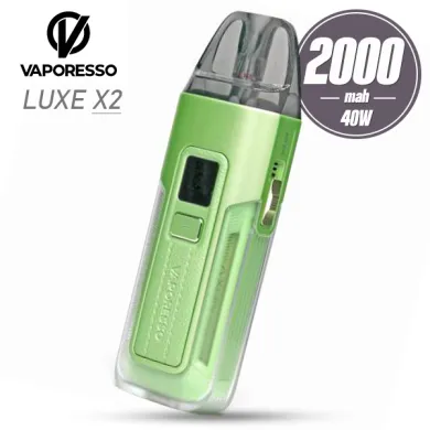 Pod система Vaporesso - LUXE X2 Pod Kit 2000mah (Avocado Green) - фото 1
