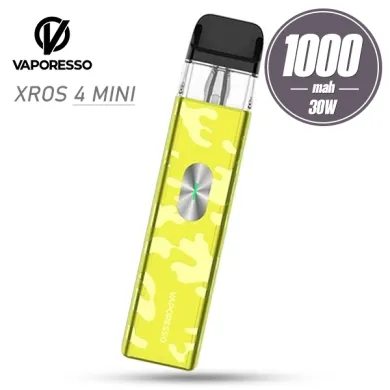 Pod система Vaporesso - XROS 4 Mini 1000mah (Camo Yellow) - фото 1