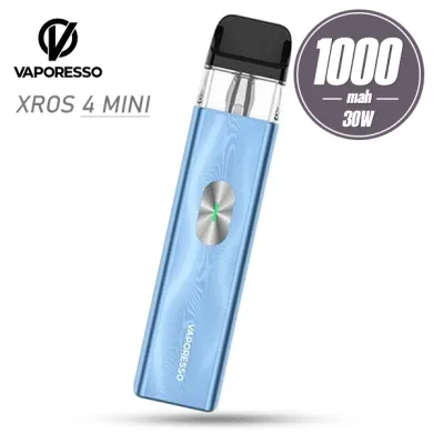 Pod система Vaporesso - XROS 4 Mini 1000mah (Ice Blue) - фото 1