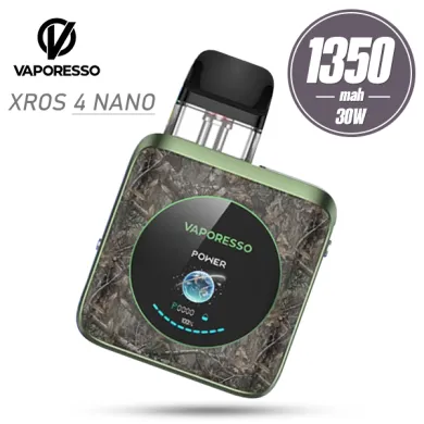 Под система Vaporesso - XROS 4 Nano Pod Kit 1350mah (Camouflage) - фото 1
