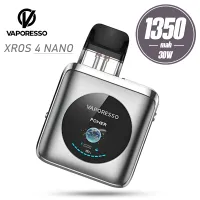 Pod система Vaporesso - XROS 4 Nano Pod Kit 1350mah (Titanium Silver)