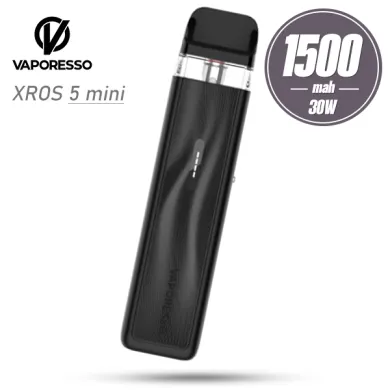 Pod система Vaporesso - XROS 5 Mini Pod Kit 1500mah (Black) - фото 1