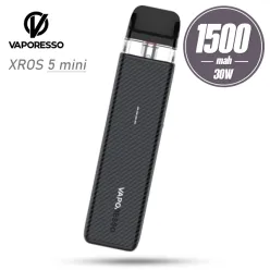 Pod система Vaporesso - XROS 5 Mini Pod Kit 1500mah (Carbon Black)