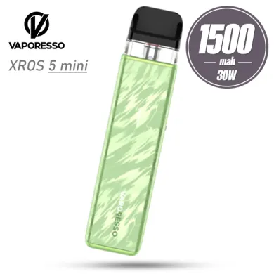 Pod система Vaporesso - XROS 5 Mini Pod Kit 1500mah (Flowing Green) - фото 1