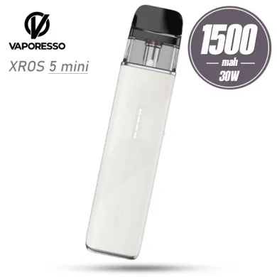 Pod система Vaporesso - XROS 5 Mini Pod Kit 1500mah (Mist White) - фото 1