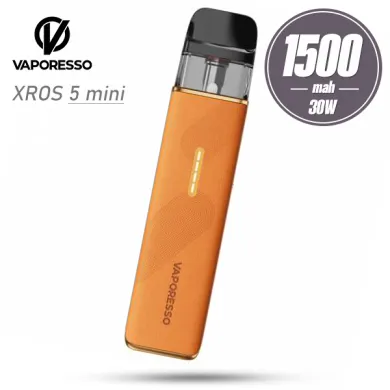 Под система Vaporesso - XROS 5 Mini Pod Kit 1500mah (Retro Orange) - фото 1