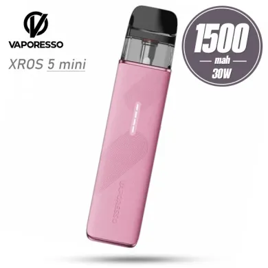 Под система Vaporesso - XROS 5 Mini Pod Kit 1500mah (Retro Pink) - фото 1