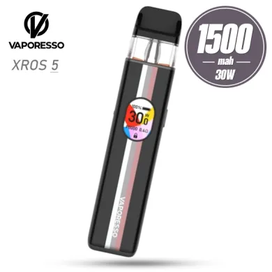 Pod система Vaporesso - XROS 5 Pod Kit 1500mah (Carbon Stripe) - фото 1