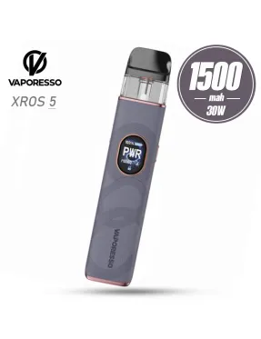 Pod система Vaporesso - XROS 5 Pod Kit 1500mah (Grey Leather)