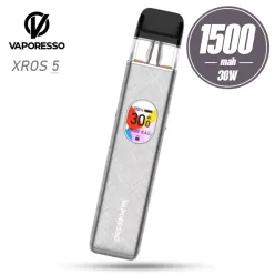 Pod система Vaporesso - XROS 5 Pod Kit 1500mah (Grey Silk)