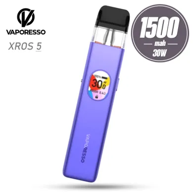 Pod система Vaporesso - XROS 5 Pod Kit 1500mah (Lavender Purple) - фото 1