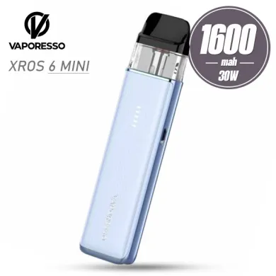 Pod система Vaporesso - XROS 6 Mini Pod Kit 1600mah (Jelly Blue) - фото 1