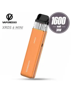 Под система Vaporesso - XROS 6 Mini Pod Kit 1600mah (Jelly Orange)