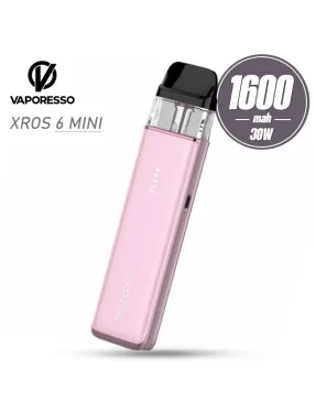 Под система Vaporesso - XROS 6 Mini Pod Kit 1600mah (Jelly Pink)