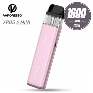 Pod система Vaporesso - XROS 6 Mini Pod Kit 1600mah (Jelly Pink) - фото 1