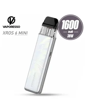 Под система Vaporesso - XROS 6 Mini Pod Kit 1600mah (Plume White)