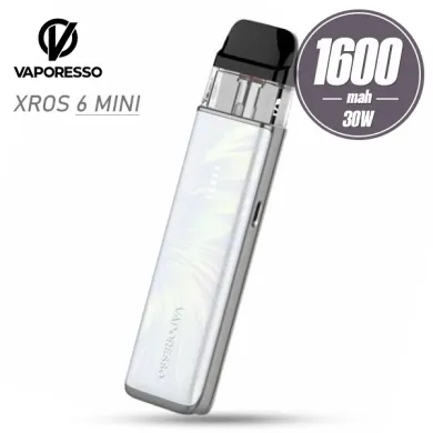 Pod система Vaporesso - XROS 6 Mini Pod Kit 1600mah (Plume White) - фото 1