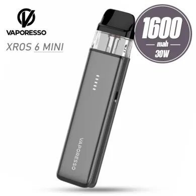 Pod система Vaporesso - XROS 6 Mini Pod Kit 1600mah (Titanium Black) - фото 1