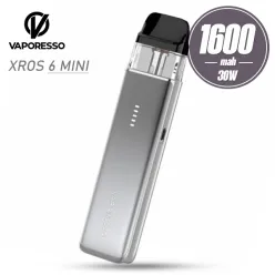 Pod система Vaporesso - XROS 6 Mini Pod Kit 1600mah (Titanium Silver)