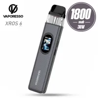 Pod система Vaporesso - XROS 6 Pod Kit 1800mah (Carbon Fiber Gray)