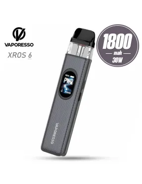 Pod система Vaporesso - XROS 6 Pod Kit 1800mah (Carbon Fiber Gray)